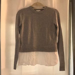 H&M grey crew neck sweater